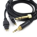 ZS0204 Headphone Audio Cable for Sennheiser HD580 HD600 HD650 HD660S (Black)