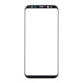 For Galaxy S9+ Front Screen Outer Glass Lens(Black)