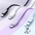 JOYROOM S-AC027A14 Multi-Color Series 3A USB to USB-C / Type-C Fast Charging Data Cable, Length:1.2m