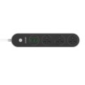 LDNIO SC3301 3 x USB Ports Travel Home Office Socket, Cable Length: 1.6m, EU Plug