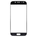 For Galaxy J3 (2017) / J330 Front Screen Outer Glass Lens (Black)