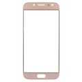 For Galaxy J5 (2017) / J530 Front Screen Outer Glass Lens (Gold)