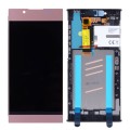 OEM LCD Screen for Sony Xperia L1 G3311 G3312 G3313 Digitizer Full Assembly with Frame(Pink)