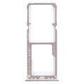 For OPPO A3 2 x SIM Card Tray + Micro SD Card Tray (Blue)