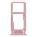 For OPPO R11 Plus SIM Card Tray + SIM Card Tray / Micro SD Card Tray (Rose Gold)