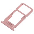 For OPPO R11 Plus SIM Card Tray + SIM Card Tray / Micro SD Card Tray (Rose Gold)