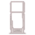 For OPPO R11 Plus SIM Card Tray + SIM Card Tray / Micro SD Card Tray (Silver)
