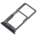 For Vivo X21 SIM Card Tray + SIM Card Tray / Micro SD Card Tray (Black)