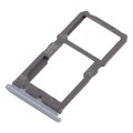 For Vivo X21 SIM Card Tray + SIM Card Tray / Micro SD Card Tray (Silver)