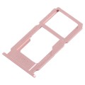 For OPPO R11 SIM Card Tray + SIM Card Tray / Micro SD Card Tray (Rose Gold)