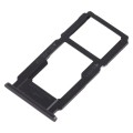 For OPPO R9sk SIM Card Tray + SIM Card Tray / Micro SD Card Tray (Black)