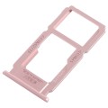 For OPPO R9sk SIM Card Tray + SIM Card Tray / Micro SD Card Tray (Rose Gold)