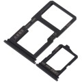 For Vivo Y66 2 x SIM Card Tray + Micro SD Card Tray (Black)