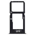 For Vivo X20 SIM Card Tray + SIM Card Tray / Micro SD Card Tray (Black)