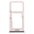 For Vivo X20 SIM Card Tray + SIM Card Tray / Micro SD Card Tray (Gold)