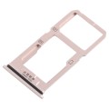 For Vivo X20 SIM Card Tray + SIM Card Tray / Micro SD Card Tray (Gold)