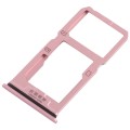 For Vivo X20 SIM Card Tray + SIM Card Tray / Micro SD Card Tray (Rose Gold)