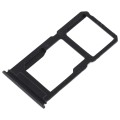 For Vivo X20 Plus SIM Card Tray + SIM Card Tray / Micro SD Card Tray (Black)