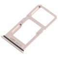 For Vivo X20 Plus SIM Card Tray + SIM Card Tray / Micro SD Card Tray (Gold)