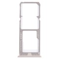 For OPPO A73 / F5 2 x SIM Card Tray + Micro SD Card Tray (Gold)