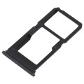 For Vivo X21i SIM Card Tray + SIM Card Tray / Micro SD Card Tray (Black)