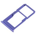 For Vivo X21i SIM Card Tray + SIM Card Tray / Micro SD Card Tray (Blue)