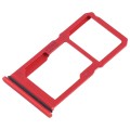 For Vivo X21i SIM Card Tray + SIM Card Tray / Micro SD Card Tray (Red)