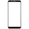 For OPPO A1 Front Screen Outer Glass Lens (Black)