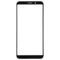 For OPPO A1 Front Screen Outer Glass Lens (Black)