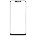 For OPPO A5 / A3s Front Screen Outer Glass Lens (Black)