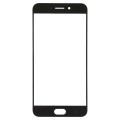 For OPPO A77 / A77T Front Screen Outer Glass Lens (Black)