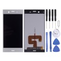 OEM LCD Screen for Sony Xperia XZ1 with Digitizer Full Assembly(Silver)