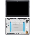 LCD Screen and Digitizer Full Assembly with Frame for Lenovo TAB4 Plus TB-X704 / TB-X704L(Black)