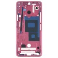 Front Housing LCD Frame Bezel Plate for LG G7 ThinQ / G710 (Pink)