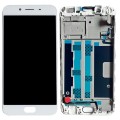 For OPPO R9s LCD Screen (TFT) + Touch Panel with Frame(White)