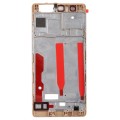 Front Housing LCD Frame Bezel Plate for Huawei P9(Gold)