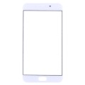 For OPPO R9s Front Screen Outer Glass Lens (White)