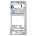 Front Housing LCD Frame Bezel Plate for LG V35 ThinQ (Silver)