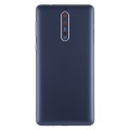 Battery Back Cover with Camera Lens & Side Keys for Nokia 8 / N8 TA-1012 TA-1004 TA-1052(Blue)