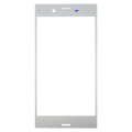 Front Screen Outer Glass Lens for Sony Xperia XZ(Silver)