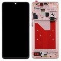 Original OLED LCD Screen for Huawei Mate 20 Digitizer Full Assembly with Frame(Gold)