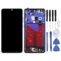 Original OLED LCD Screen for Huawei Mate 20 Digitizer Full Assembly with Frame(Blue)