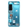 Front Housing LCD Frame Bezel Plate for Xiaomi Mi 10 5G / Mi 10 Pro 5G(Blue)