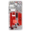 Original Middle Frame Bezel Plate with Side Keys for Huawei P40 Pro(Silver)