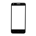 For Alcatel One Touch Pixi 3 4.5 / 4027 Front Screen Outer Glass Lens (Black)
