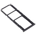For OPPO Realme 5 SIM Card Tray + SIM Card Tray + Micro SD Card Tray (Black)