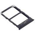 SIM Card Tray + NM Card Tray for Huawei Nova 5z / Nova 5i Pro (Black)