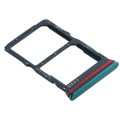 SIM Card Tray + NM Card Tray for Huawei Honor 30S / Nova 7 SE (Green)