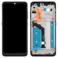 TFT LCD Screen for Nokia 7.2 TA-1196 Digitizer Full Assembly with Frame (Black)