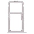 SIM Card Tray + SIM Card Tray / Micro SD Card for Huawei P9 Plus(White)